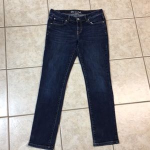 Aeropostale Bayla Dark Wash Skinny Jeans